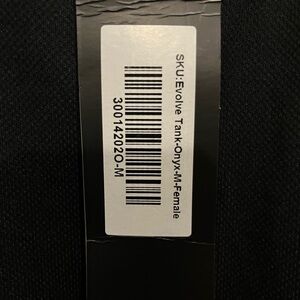 Black Evolve Tank Top